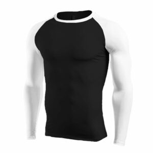Rashguard black-white