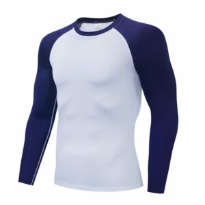 Rashguard white-blue