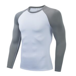 Rashguard white-grey