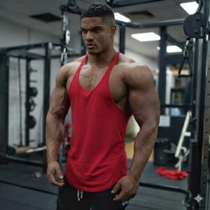 Майка-чоловіча-червона