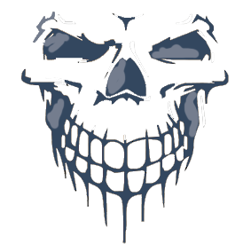 Принт череп