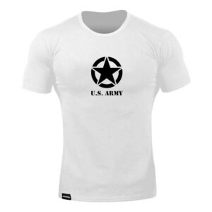 Футболка чоловіча біла US Army STAR